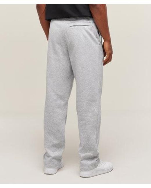 GYMSHARK Gray Crest Straight Leg Joggers for men
