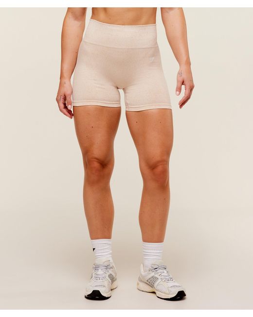 GYMSHARK Natural Adapt Fleck Seamless Shorts