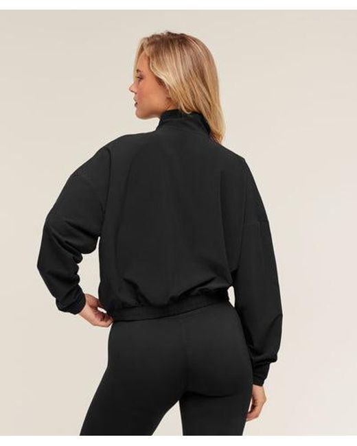 GYMSHARK Black Training Everyday Woven Jacket