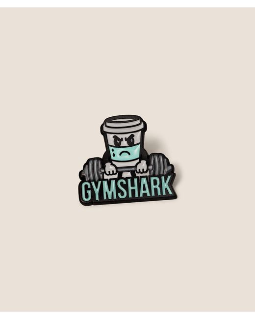 GYMSHARK Natural Coffee Pin