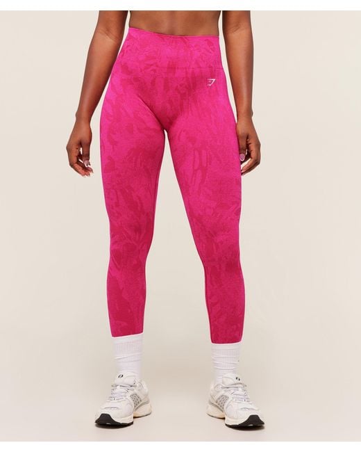Adapt Squat Proof Leggings Gymshark GYMSHARK Women's Pink Adapt