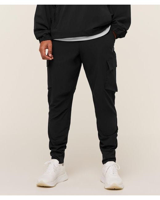 GYMSHARK Black Tactical Joggers for men