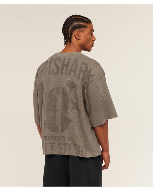 GYMSHARK Natural X Saalt Studios Tee for men