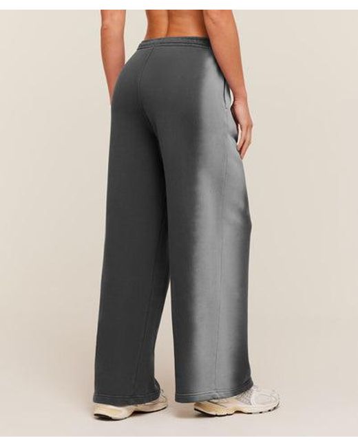 GYMSHARK Gray Pump Washed Straight Leg Joggers