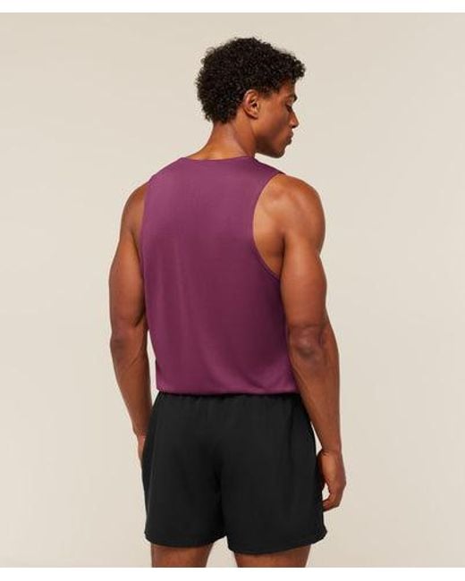 GYMSHARK Red Arrival Tank for men