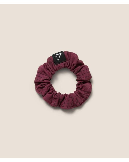 GYMSHARK Pink Vital Scrunchie
