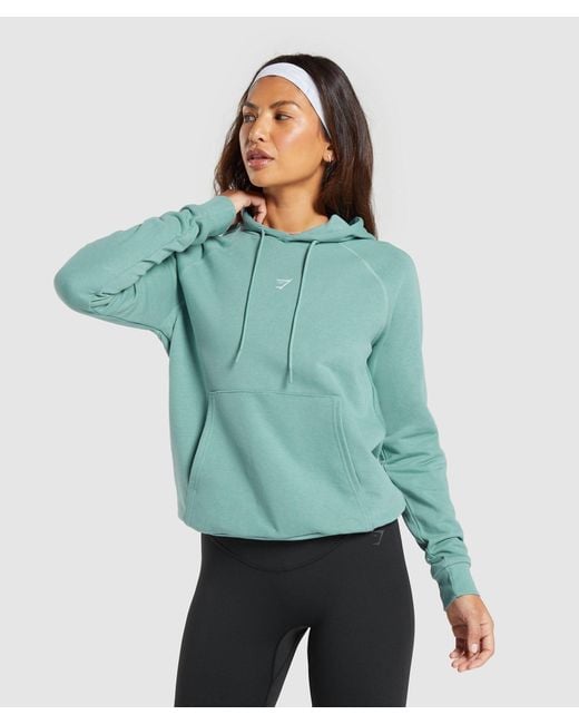 GYMSHARK Green Training Hoodie