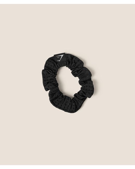GYMSHARK Black Vital Scrunchie
