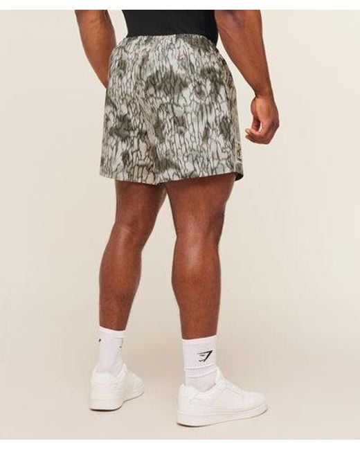 GYMSHARK Natural Pumper Shorts 5" for men