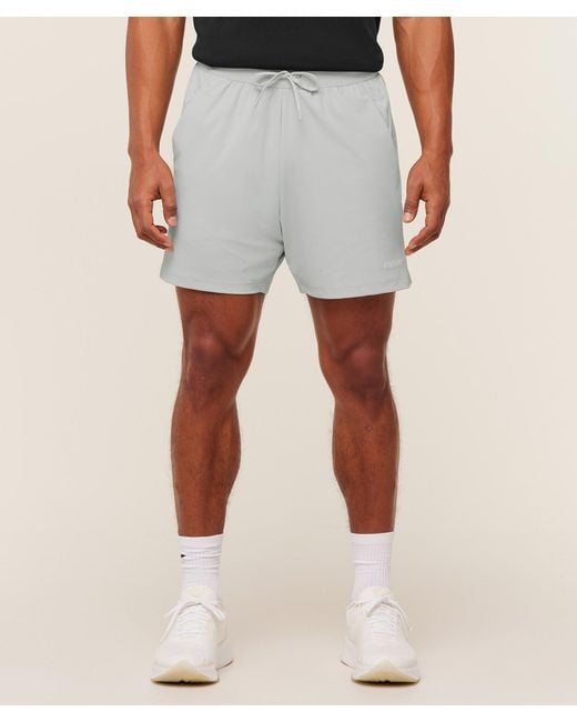GYMSHARK Gray Active Rest 6" Shorts for men