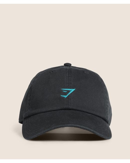 GYMSHARK Black Relaxed Cap