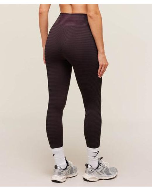 GYMSHARK Blue Sport Seamless Leggings
