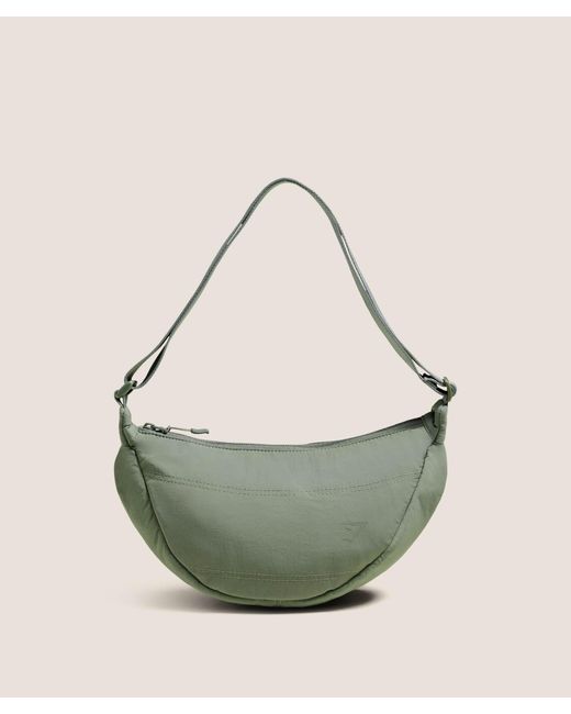 GYMSHARK Green Pleat Crossbody