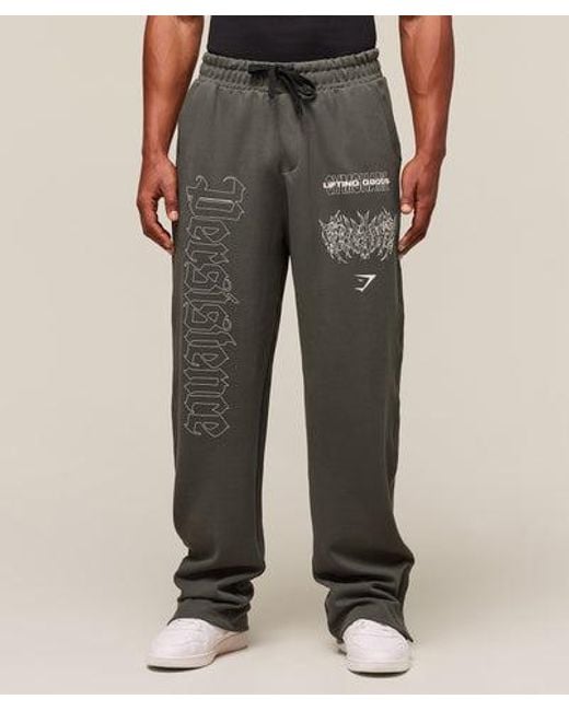 GYMSHARK Green Carlos Belcast X Rest Day Track Pant for men