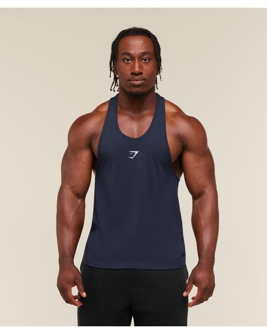 GYMSHARK Blue Critical 2.0 Stringer for men