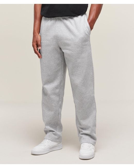 GYMSHARK Gray Crest Straight Leg Joggers for men