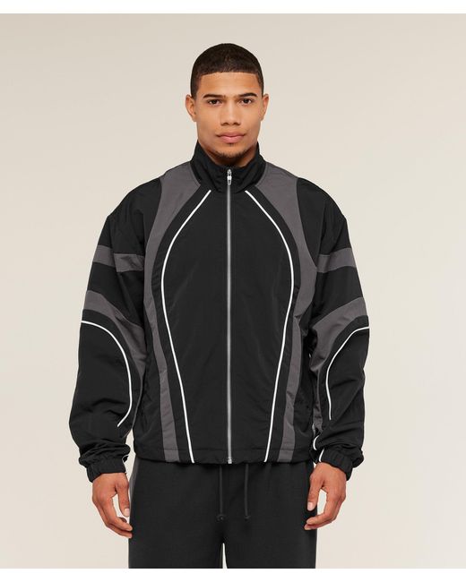 GYMSHARK Black Gs X Carlos Track Jacket for men