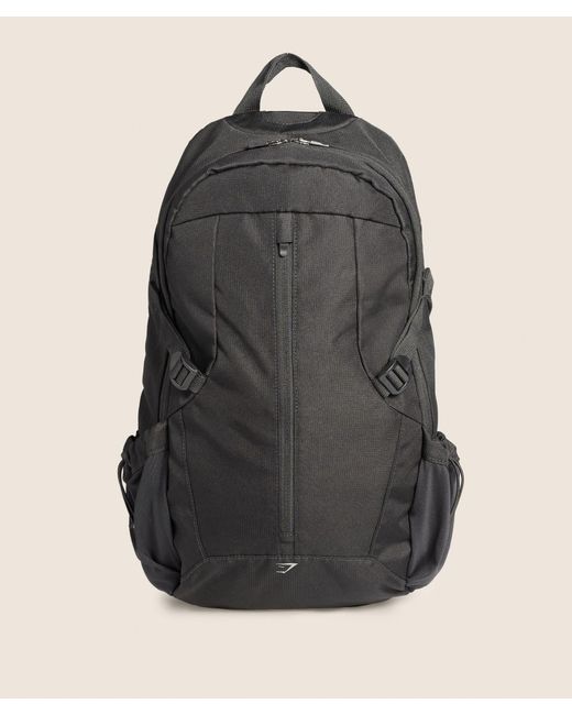 GYMSHARK Black Running Backpack