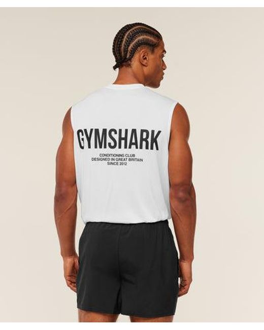 GYMSHARK White Conditioning Club Tank for men