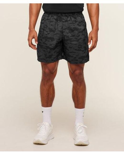 GYMSHARK Black Sport 7" Shorts for men