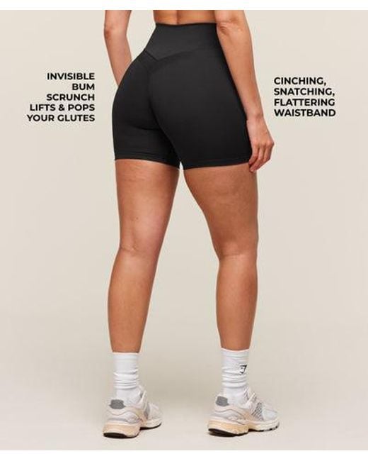 GYMSHARK Blue Whitney Shorts