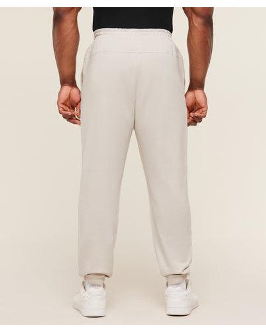GYMSHARK Natural Global Lifting Graphic Pants for men