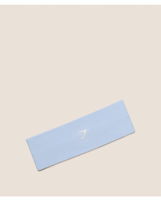 GYMSHARK Blue Vital Headband