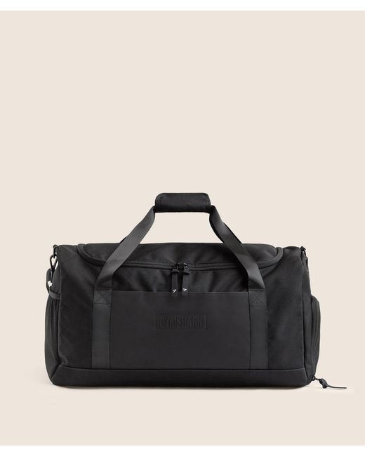 GYMSHARK Black Everyday Holdall Medium