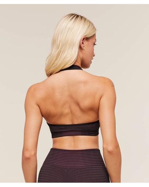 GYMSHARK Black Sport Seamless Sports Bra