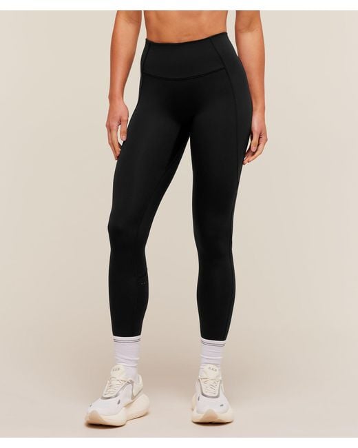 GYMSHARK Black Running Elite Leggings