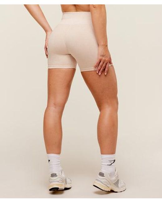 GYMSHARK Natural Adapt Fleck Seamless Shorts