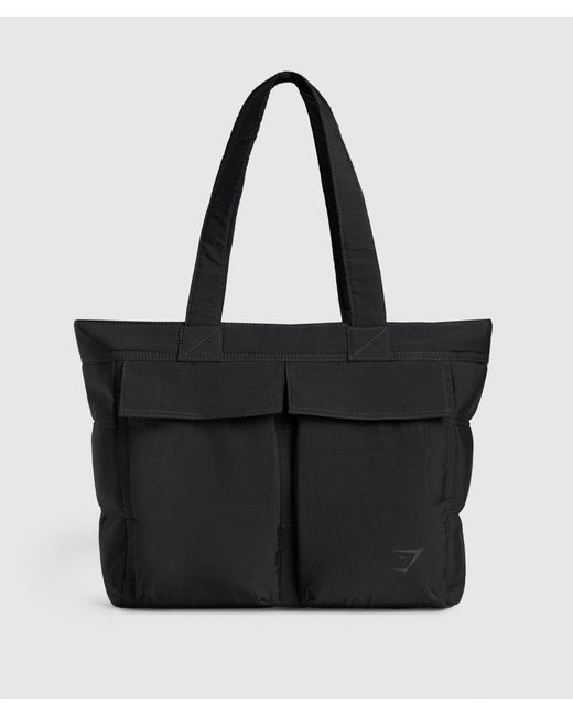 GYMSHARK Black Tote Bag