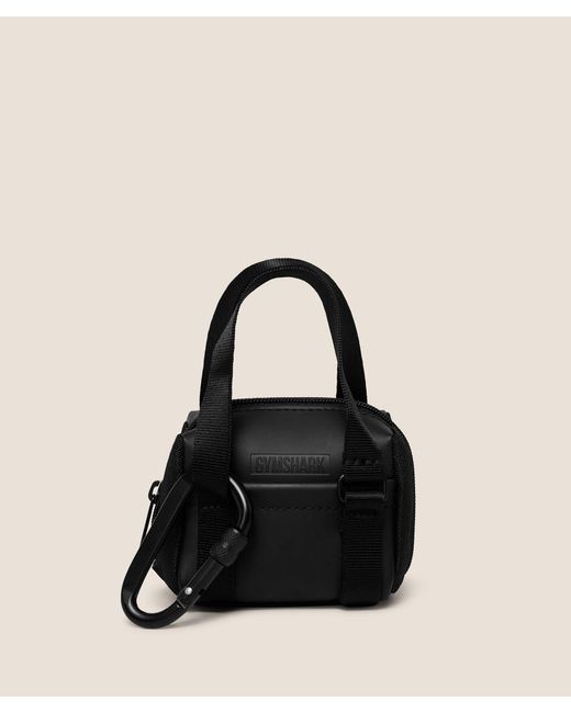 GYMSHARK Black Everyday Mini Holdall Keychain