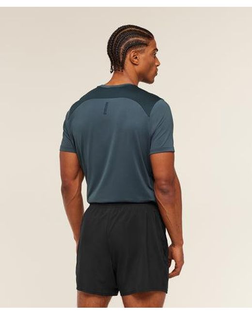 GYMSHARK Blue Sport T-Shirt for men