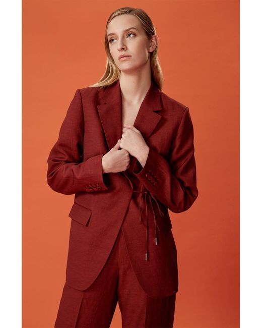 Halston Synthetic Harper Jacket In 