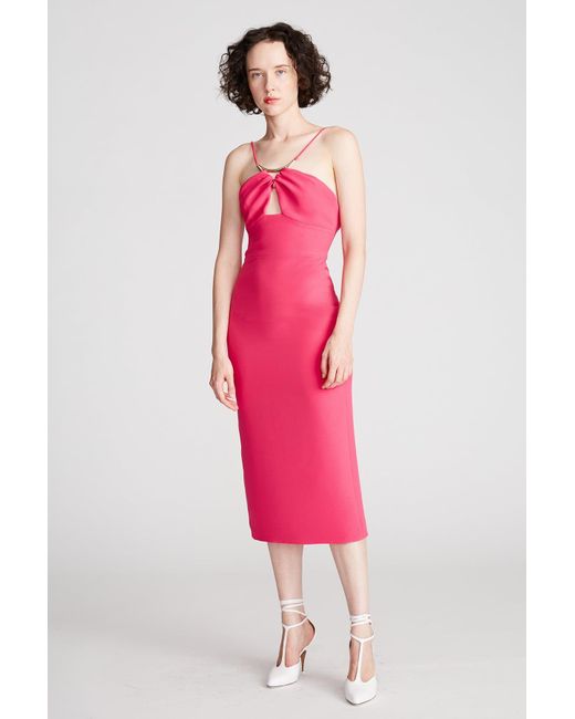 Halston Adrina Dress in Pink | Lyst UK