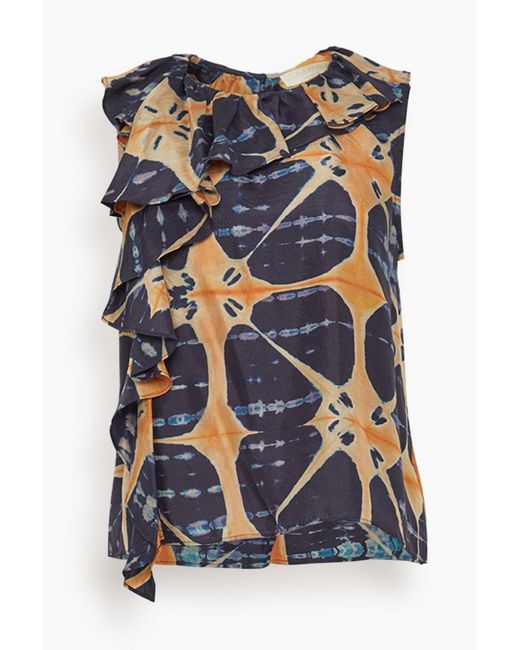 Ulla Johnson Blue Nya Sleeveless Top