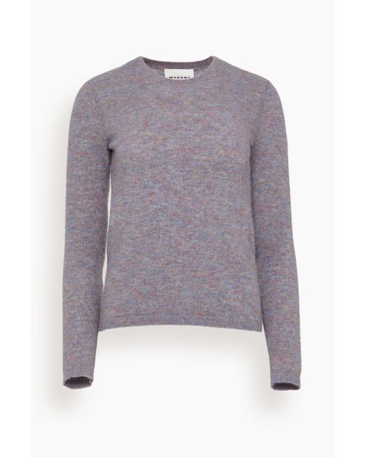 Isabel Marant Purple Obiray Pullover