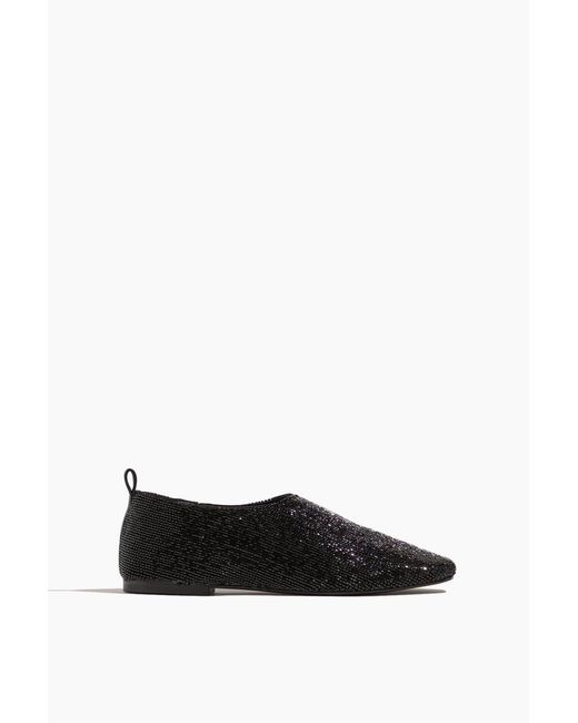A.Emery Black Pia Beaded Flat