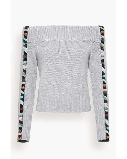 Hellessy White Trevor Sweater