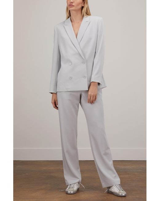 Samsøe \u0026 Samsøe Synthetic Hoys Blazer in Gray | Lyst