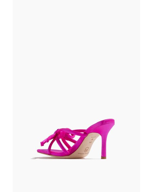 Loeffler Randall Margi Bow Heel Sandal in Pink | Lyst