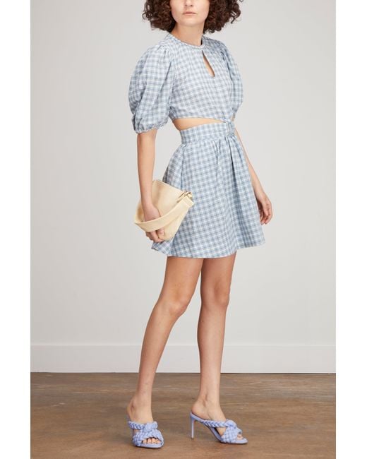 Jonathan simkhai hot sale gingham dress