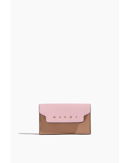 Marni Pink Card Case