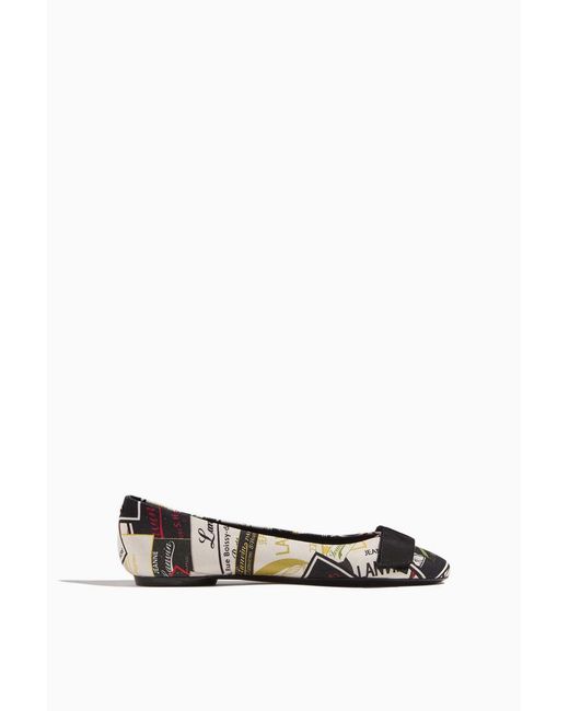 Lanvin White Ballerina Ete