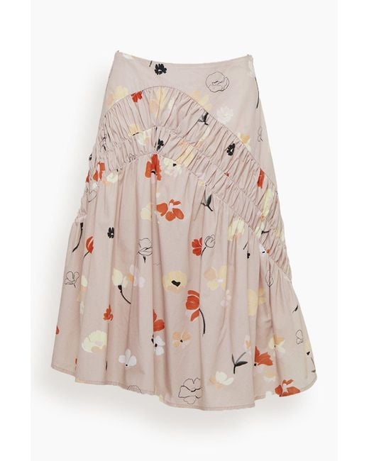Merlette Multicolor Mare Print Skirt