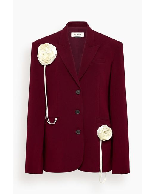Hellessy Red Trent Blazer