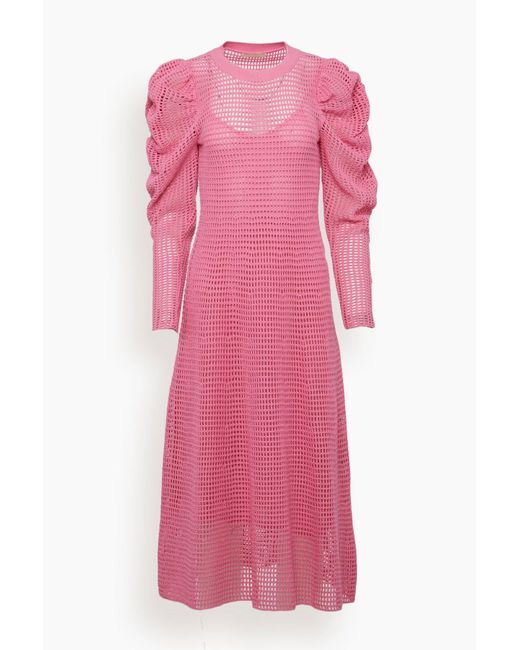 Ulla Johnson Cotton Marlena Dress in Pink | Lyst