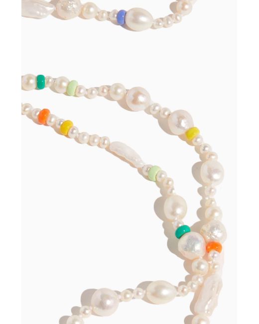 Fry Powers Coco Baroque Pearl Rope Necklace