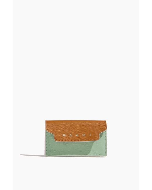 Marni White Card Case